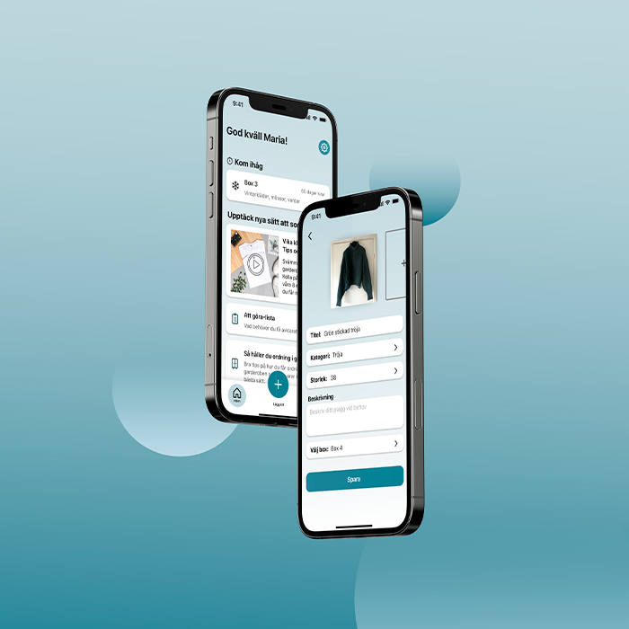 prototyp på en app